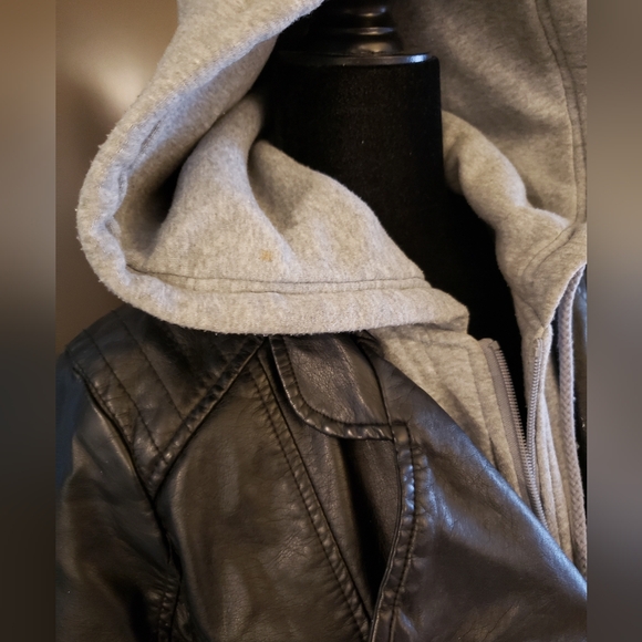 Streetwear Society Faux Leather Biker style Jacket - Used - Picture 5 of 8